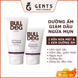  Bộ đôi chăm sóc da dầu mụn cho nam Bulldog Skincare Oil Control Duo Set gồm sữa rửa mặt 150ml và kem dưỡng ẩm 100ml 