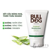  Bộ chăm sóc sạch sâu, sáng da, đều màu cho nam Bulldog Skincare Original gồm sữa rửa mặt, tẩy tế bào chết & kem dưỡng ẩm 