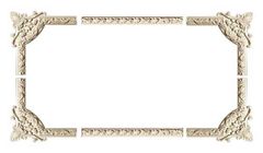 Hoa góc khung tranh cổ điển KLH-B013-A