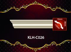 Phào chỉ cổ trần trơn KLH - C026