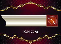 Phào chỉ cổ trần trơn KLH - C078