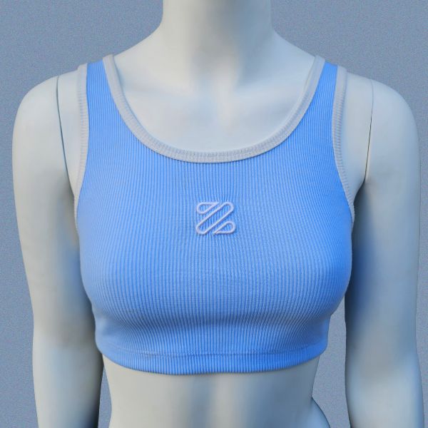  Áo Croptop Sky Blue 