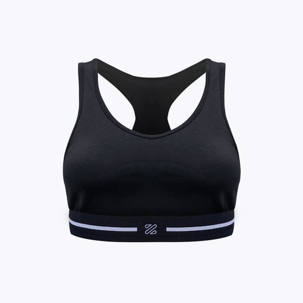  Áo lót nữ cotton logo Zoe  - Đen 