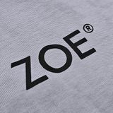  Áo T-Shirts ZOE Logo nhỏ Grey 