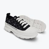  Giày sneakers nữ Sponge Monogram - Đen 
