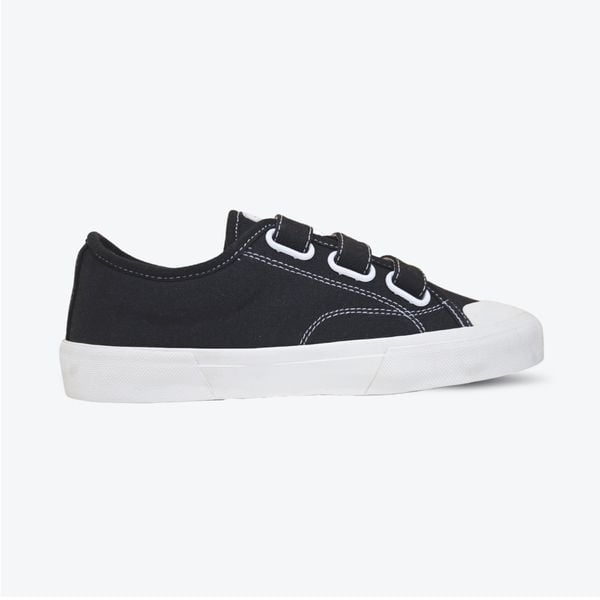  Zoe Black Quai Dán - Low Top 