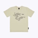  Áo T-Shirts ZOE Dragon Vàng Kem 