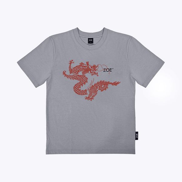  Áo T-Shirts ZOE Dragon Grey 