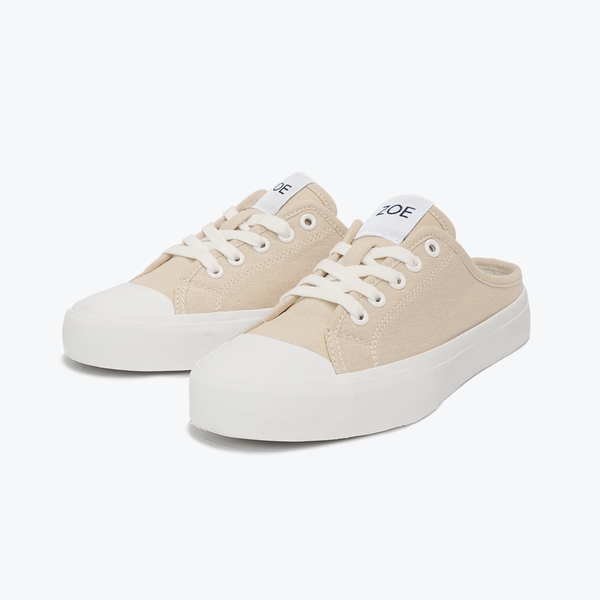  Zoe Beige - Mule 