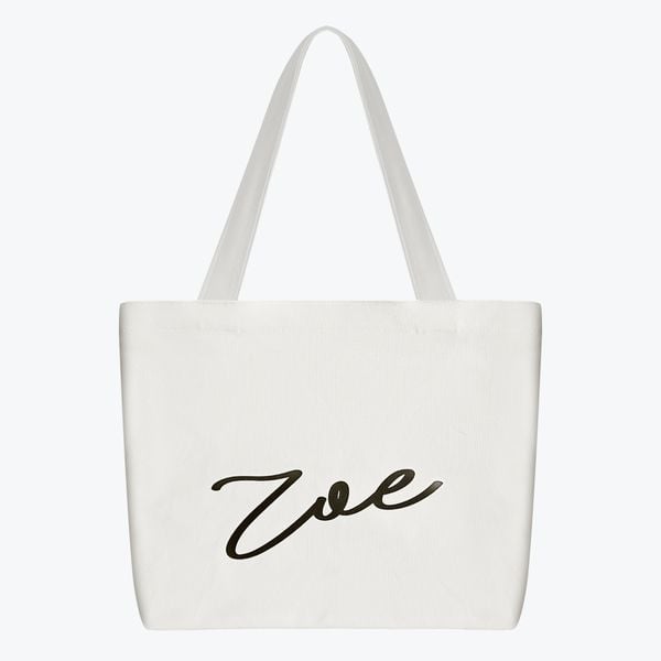  Túi Tote Bag All White ZOE 