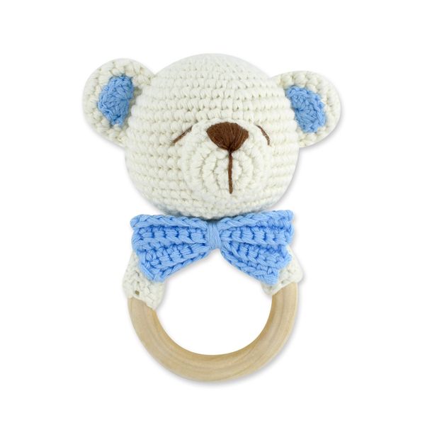  Shaker Ring Rattle Bear - Bully 