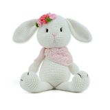  Medium Sitting & Standing Rabbit- Snowball 