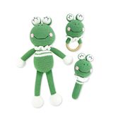  Shaker Ring Rattle Frog - Ribbit 