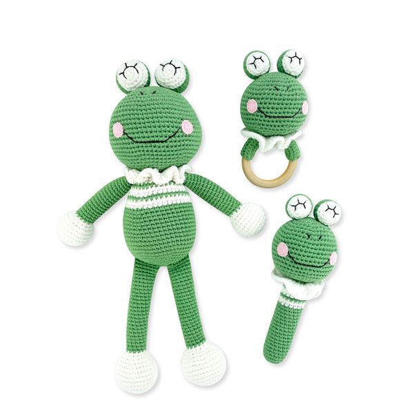  Shaker Rattle Frog - Ribbit 