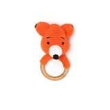  Shaker Ring Rattle Fox - Foxy 