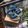 Giày sandal deta quai dù xé ngang chéo đế trắng - MS: SX-53001