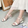 Sandal xuồng 5p mũi vuông quai ngang - MS: X5-26008