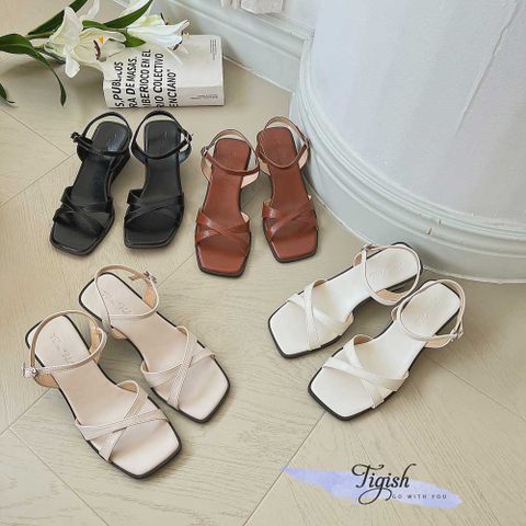  Xuồng sandal 5p 2 quai chéo mảnh - MS: X5-26007 