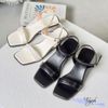 Sandal xuồng 5p mũi vuông quai ngang - MS: X5-26008