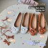 Búp bê mũi vuông nhỏ may viền phối nơ nhí - MS: BBX- 01012