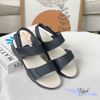 Sandal 3p da đế đúc mũi tròn 2 quai ngang xé dán - MS: S3-10002