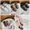 Sandal 6p mũi tròn rọ quai đan - MS: S6-58005