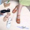 Sandal mũi vuông 2 quai chéo - MS: SX-25047