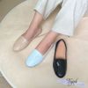 Slipon mũi tròn may chỉ 2 bên phối XXX - MS:  SL-59010