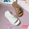 Dép 7p mũi tròn quai ngang may chỉ giữa - MS: D5-70003