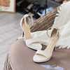 Sandal 11p đúp mũi tròn bảng ngang khuyết - MS: S11-04004