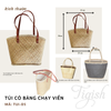 Túi cỏ bàng chạy viền - TUI05