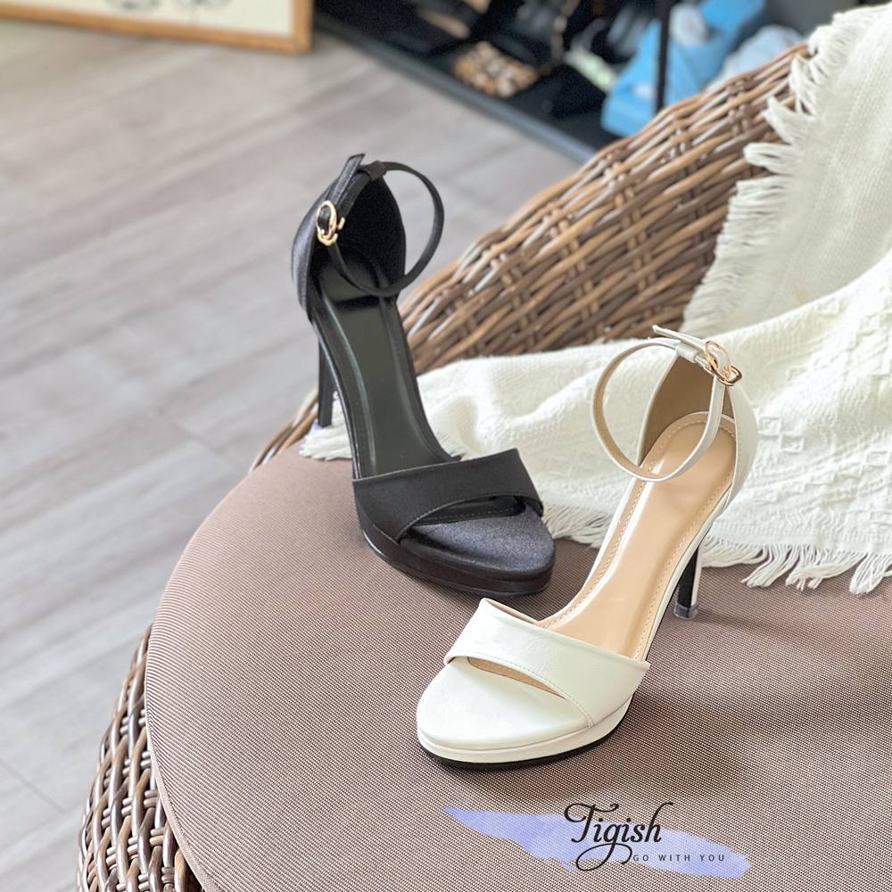Sandal 11p đúp mũi tròn bảng ngang khuyết - MS: S11-04004