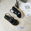 Sandal 3p mũi tròn quai xoắn - MS: S3-25003