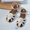 Sandal xẹp mũi vuông 3 quai đan - MS: SX-06014