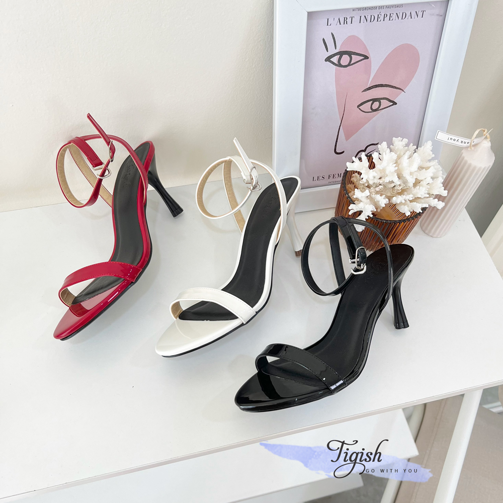 Sandal 7p gót nhọn quai tròn - MS: S7-23022