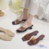 Xuồng 5p mũi vuông quai mika khuyết giữa - MS: X5-23006