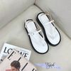 Sandal 3p mũi tròn kẹp ngón phối quai ngang mảnh - MS: S3-25002