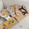 Sandal 3p mũi tròn 2 quai chéo - MS: S3-63002