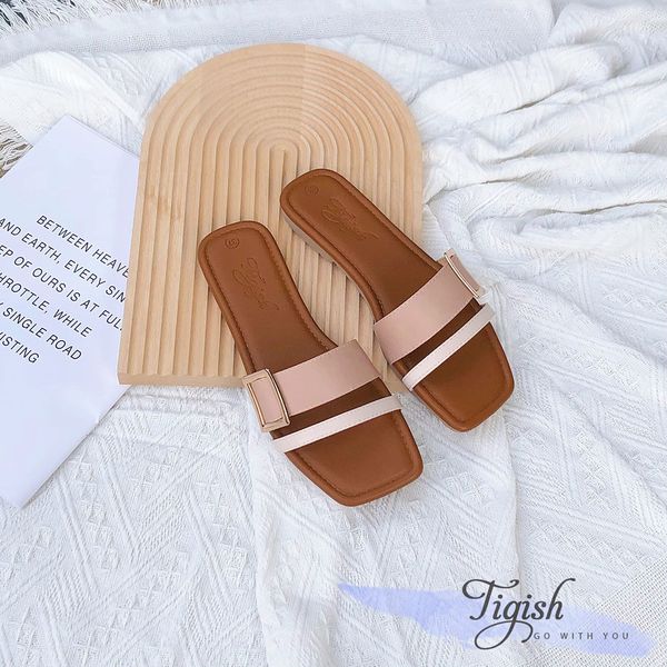 dép tigish, dép nữ, dép bệt, dép phối khóa