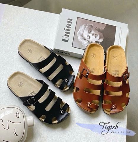  Dép đế trấu rọ phối khóa - MS: DX-21018 