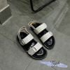 Sandal mũi tròn 2 quai ngang khóa xé dán - MS: SX-84002