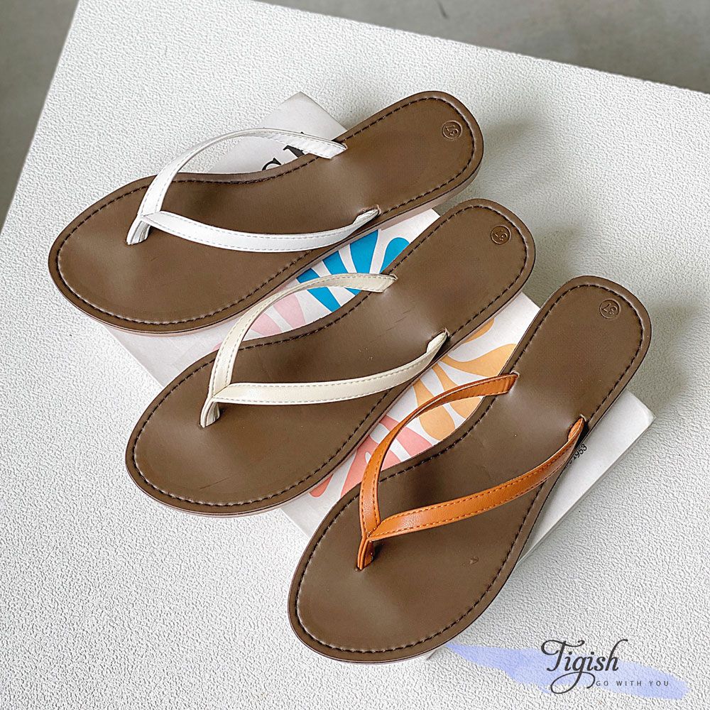 Dép xẹp mũi tròn kẹp ngón - MS: DX-25074