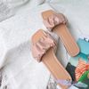 Dép xẹp mũi vuông bảng ngang dúm - MS: DX-63018