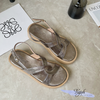 Sandal 3p mũi tròn quai xoắn - MS: S3-25003