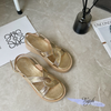 Sandal 3p mũi tròn quai xoắn - MS: S3-25003
