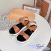 Sandal 4P đế đúc bảng ngang phối khóa - MS: S4-58006