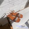 Sandal xẹp mũi vuông bảng ngang - MS:SX-57001