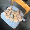 Giày Sandal nữ dây mảnh đan lưới. ms: SX-25013