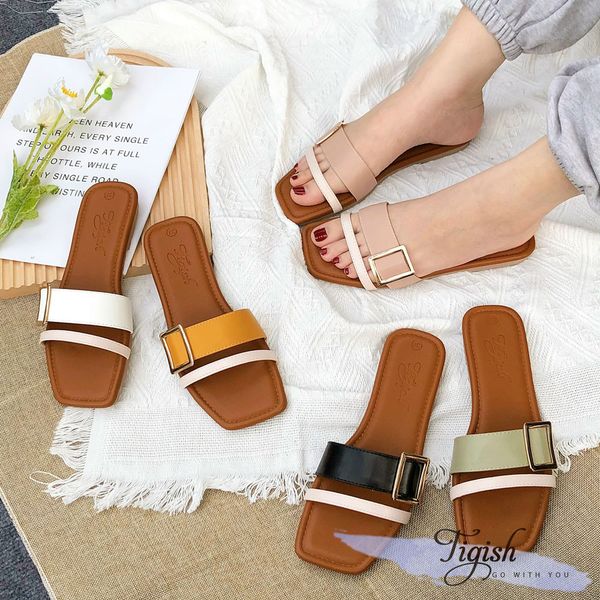 dép tigish, dép nữ, dép bệt, dép phối khóa