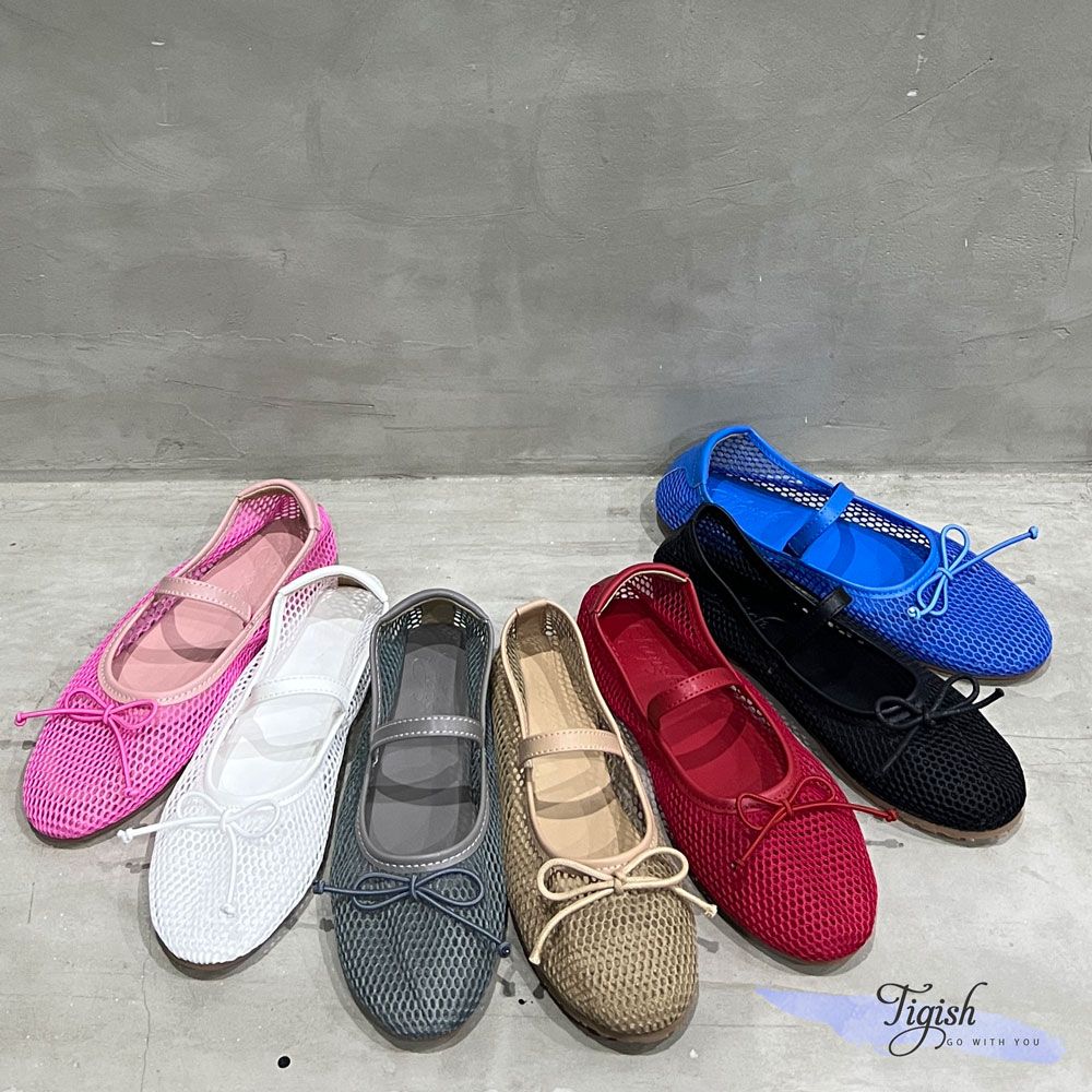 Búp bê mũi tròn lưới nơ nhí phối quai ngang - MS: BBX-01015